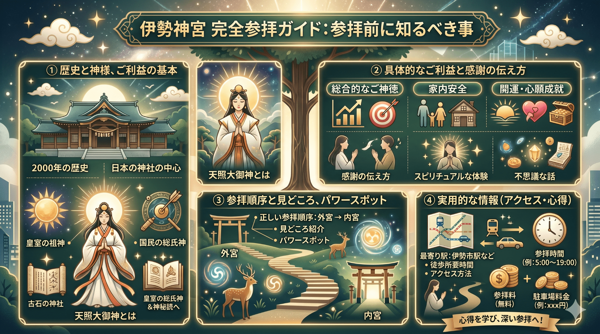 伊勢神宮のご利益完全ガイド！参拝前に知るべき事