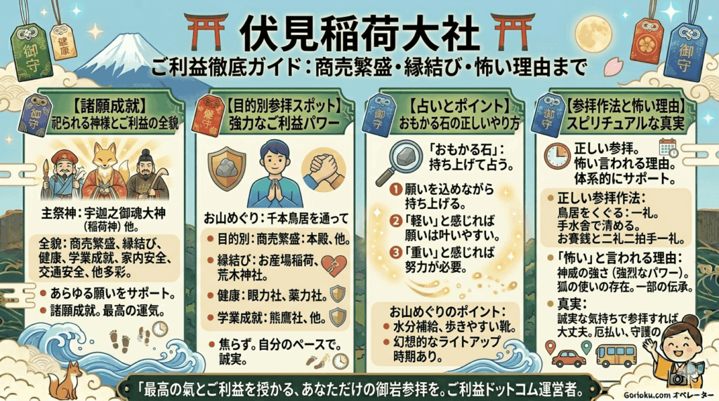 伏見稲荷大社【京都】のご利益と正しい参拝法