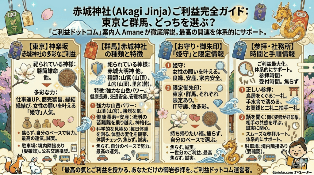赤城神社のご利益を解説！東京と群馬どっち？