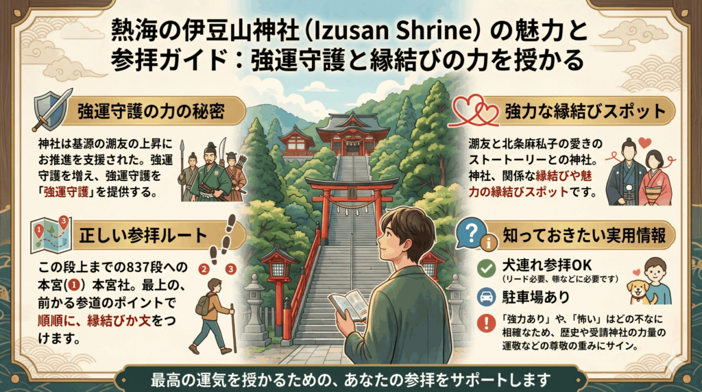 伊豆山神社のすごいご利益！強運と縁結びの魅力を徹底調査