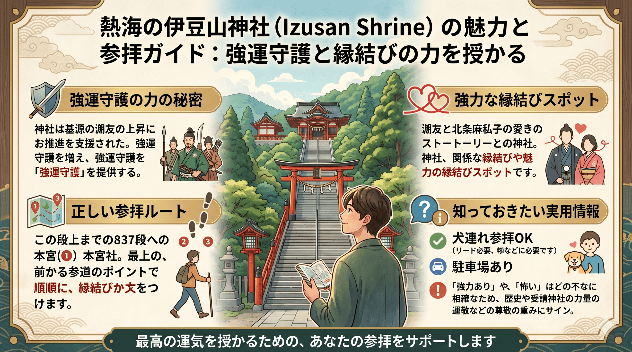 伊豆山神社のすごいご利益！強運と縁結びの魅力を徹底調査