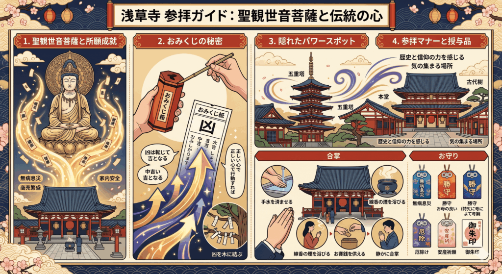 浅草寺のご利益で所願成就を願うための参拝ガイド