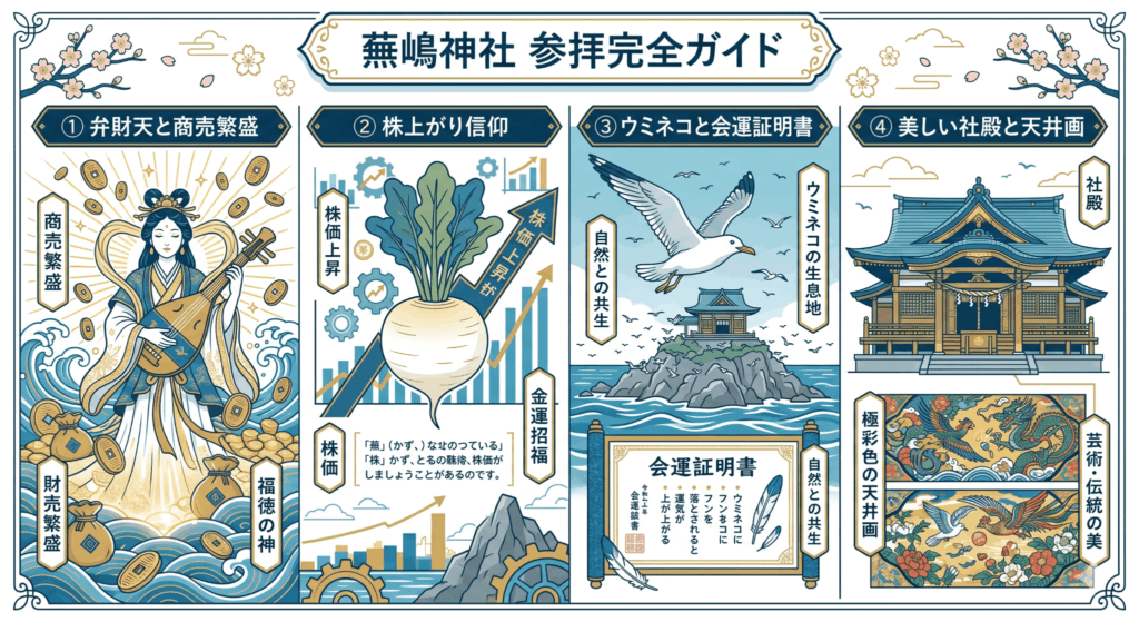 蕪嶋神社のご利益で株上がり！運気が上がる参拝方法と見どころ
